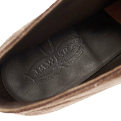 【中古】ジェイエムウエストン J.M WESTON EDOUARD スエード チャッカブーツ ダークブラウン【 6 1/2D 】【 状態ランクA 】【 メンズ 】