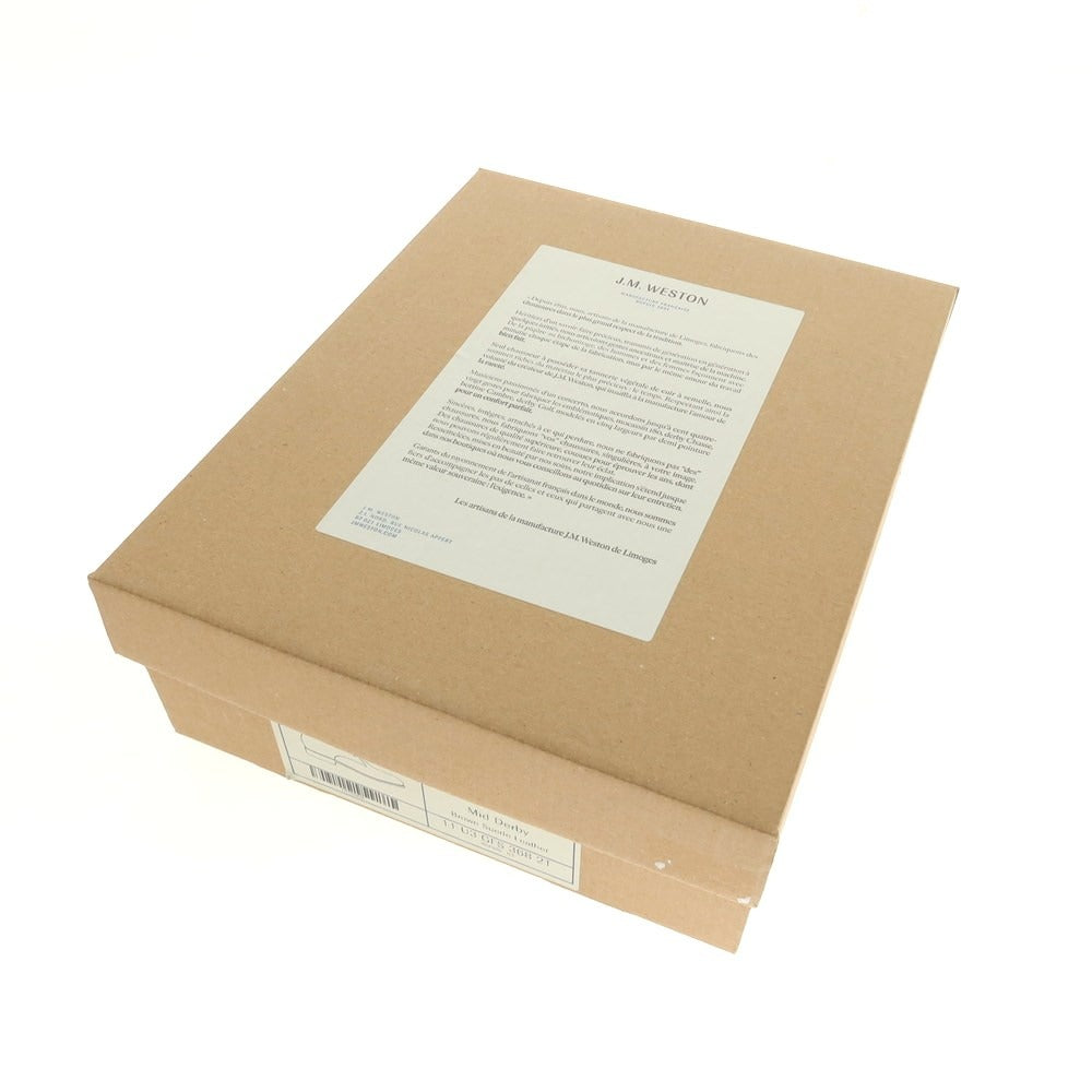 【中古】ジェイエムウエストン J.M WESTON EDOUARD スエード チャッカブーツ ダークブラウン【 サイズ6 1/2D 】【 状態ランクA 】【 メンズ 】 [APD]