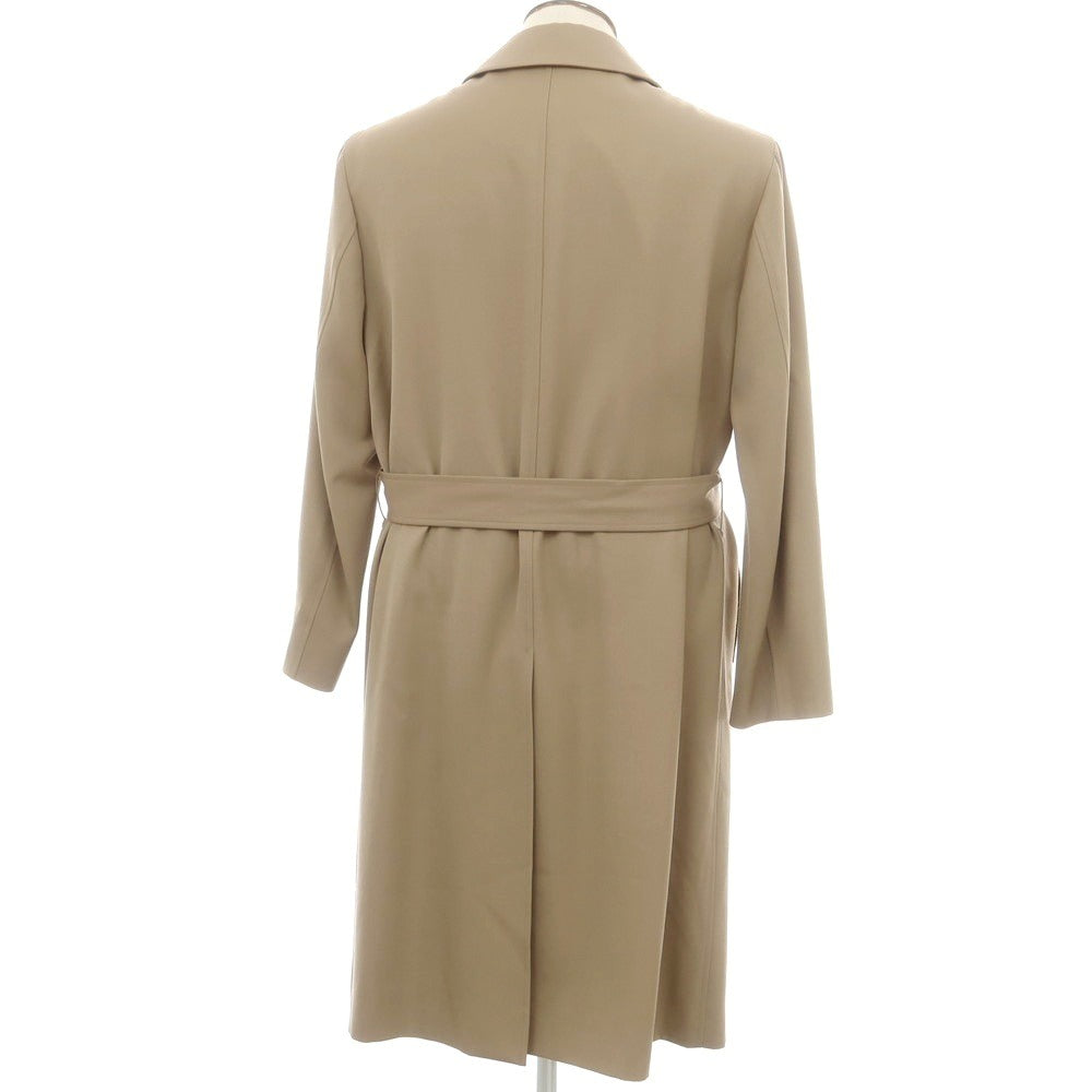 【中古】ユナイテッドアローズ UNITED ARROWS ツイルウール ステンカラーコート ベージュ【 L 】【 状態ランクA 】【 メンズ 】