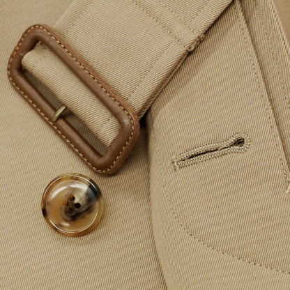 【中古】ユナイテッドアローズ UNITED ARROWS ツイルウール ステンカラーコート ベージュ【 L 】【 状態ランクA 】【 メンズ 】