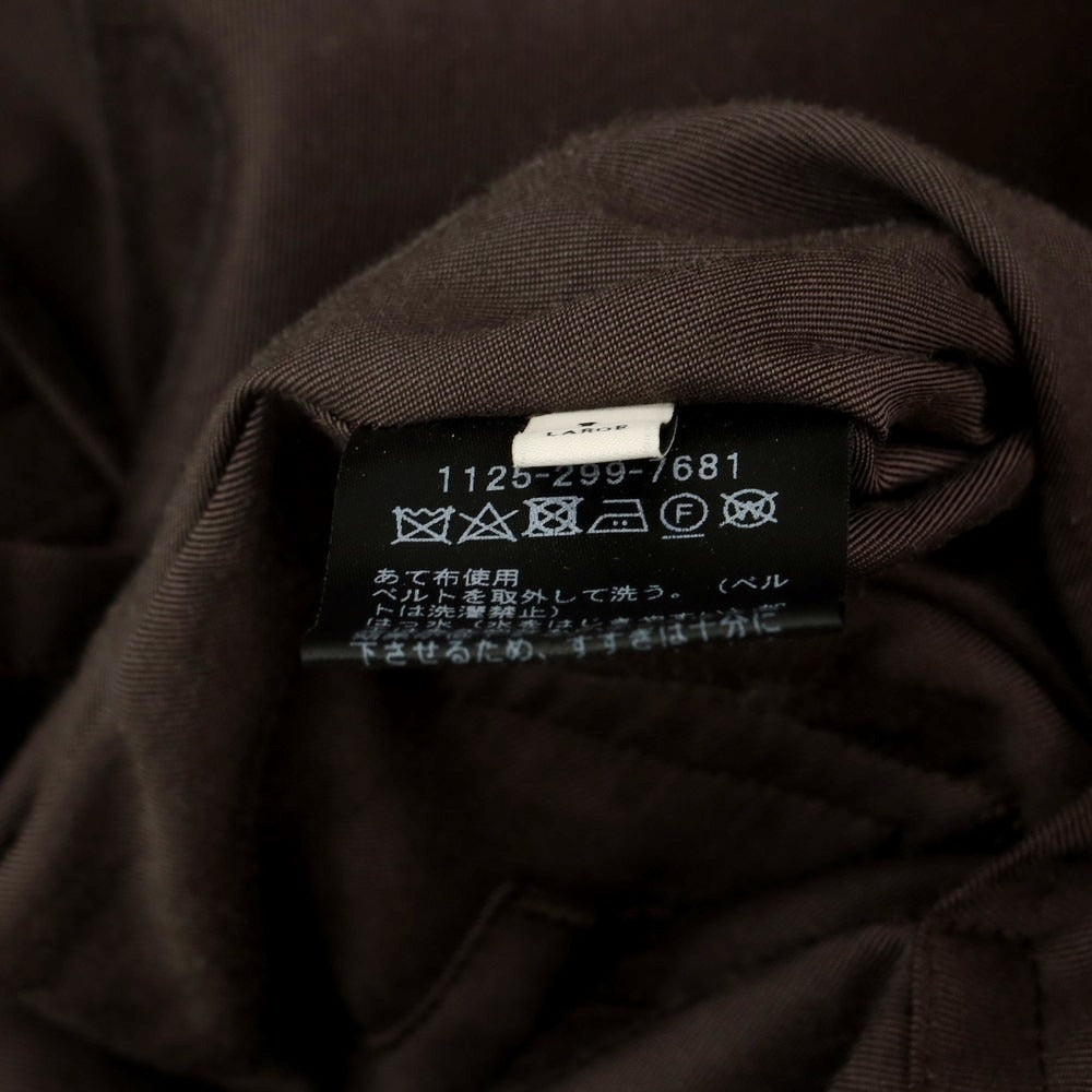 【中古】ユナイテッドアローズ UNITED ARROWS ツイルウール ステンカラーコート ベージュ【 L 】【 状態ランクA 】【 メンズ 】