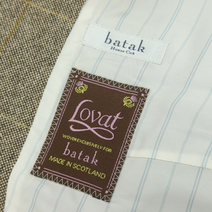 【中古】バタクハウスカット batak house cut ウール カジュアル系ジレ ブラウン【 サイズ表記なし（M位） 】【 状態ランクC 】【 メンズ 】