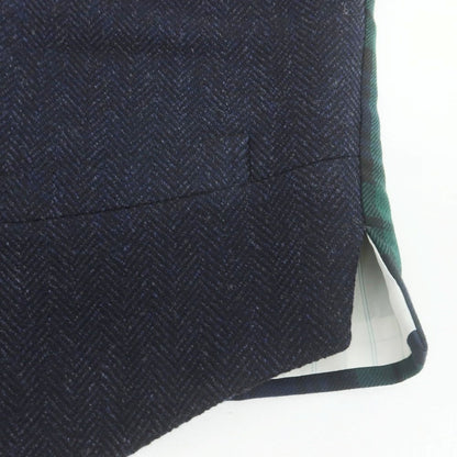 【中古】バタクハウスカット batak house cut ウール カジュアル系ジレ ネイビー【 サイズ表記なし（M位） 】【 状態ランクB 】【 メンズ 】