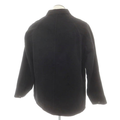 【中古】コモリ COMOLI 2025年秋冬 コットン ワークジャケット ブラック【 3 】【 状態ランクB 】【 メンズ 】