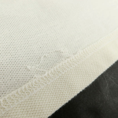 【中古】フレッドペリー FRED PERRY BEAMS別注 コットン ボーダー 半袖ポロシャツ ネイビーxオフホワイト【サイズL】【 状態ランクB 】【 メンズ 】