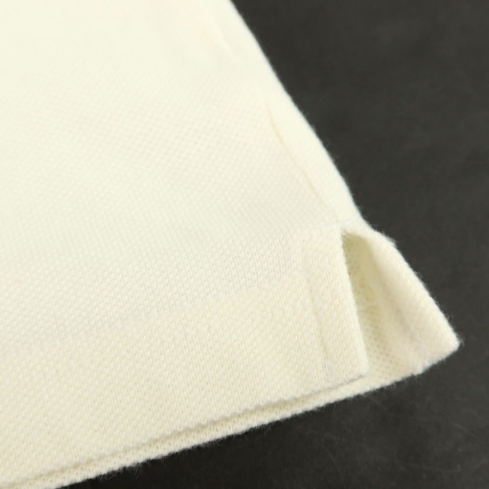 【中古】フレッドペリー FRED PERRY BEAMS別注 コットン ボーダー 半袖ポロシャツ ネイビーxオフホワイト【サイズL】【 状態ランクB 】【 メンズ 】