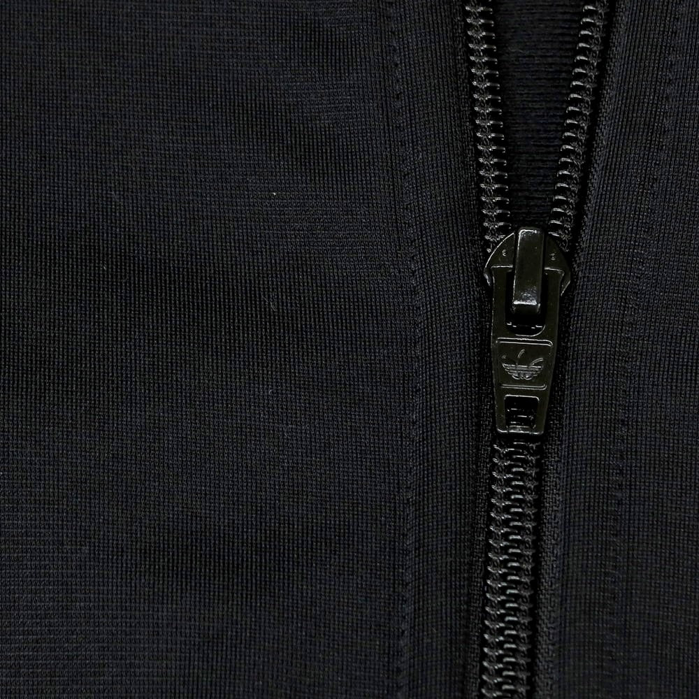 【中古】アディダス adidas スリーストライプス ポリエステル ジャージ ブラック【 L 】【 状態ランクB 】【 メンズ 】