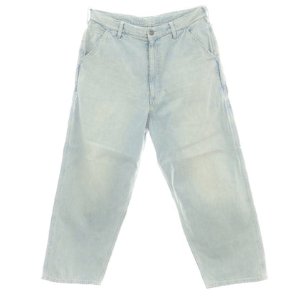 【中古】エスエスズィー SSZ コットン デニム イージー ペインターパンツ ライトブルー【 M 】【 状態ランクB 】【 メンズ 】