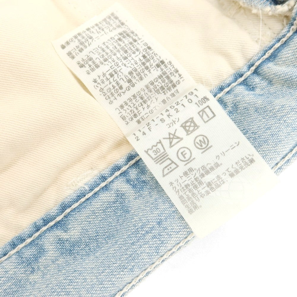 【中古】エスエスズィー SSZ コットン デニム イージー ペインターパンツ ライトブルー【 M 】【 状態ランクB 】【 メンズ 】