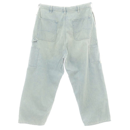 【中古】エスエスズィー SSZ コットン デニム イージー ペインターパンツ ライトブルー【 M 】【 状態ランクB 】【 メンズ 】