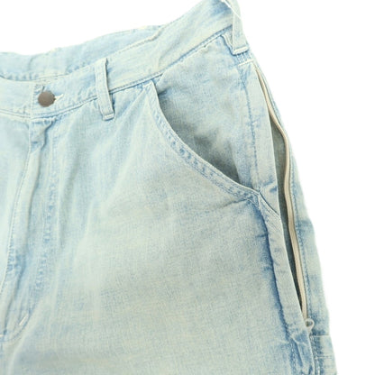 【中古】エスエスズィー SSZ コットン デニム イージー ペインターパンツ ライトブルー【 M 】【 状態ランクB 】【 メンズ 】