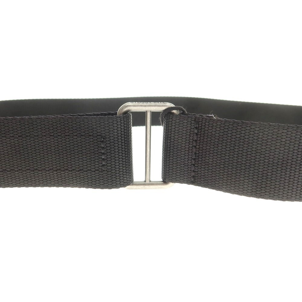 【中古】【未使用】ステューシー STUSSY ナイロン ベルト ブラック【 X/XL 】【 状態ランクS 】【 メンズ 】