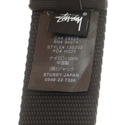 【中古】【未使用】ステューシー STUSSY ナイロン ベルト ブラック【 X/XL 】【 状態ランクS 】【 メンズ 】