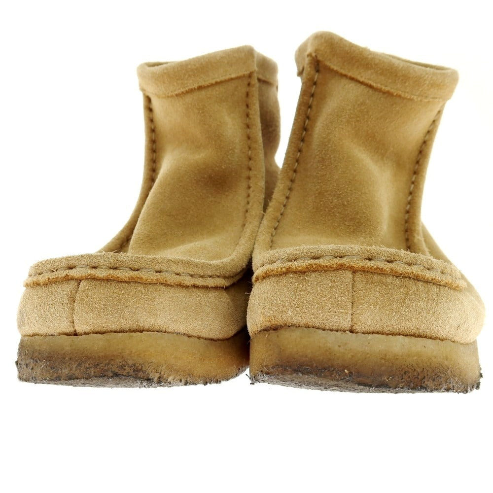 【中古】エスエスズィー SSZ × A.H CLARKS WALLAROO スエード ブーツ ベージュ【 UK7 】【 状態ランクB 】【 メンズ 】