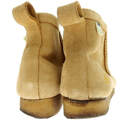 【中古】エスエスズィー SSZ × A.H CLARKS WALLAROO スエード ブーツ ベージュ【 UK7 】【 状態ランクB 】【 メンズ 】