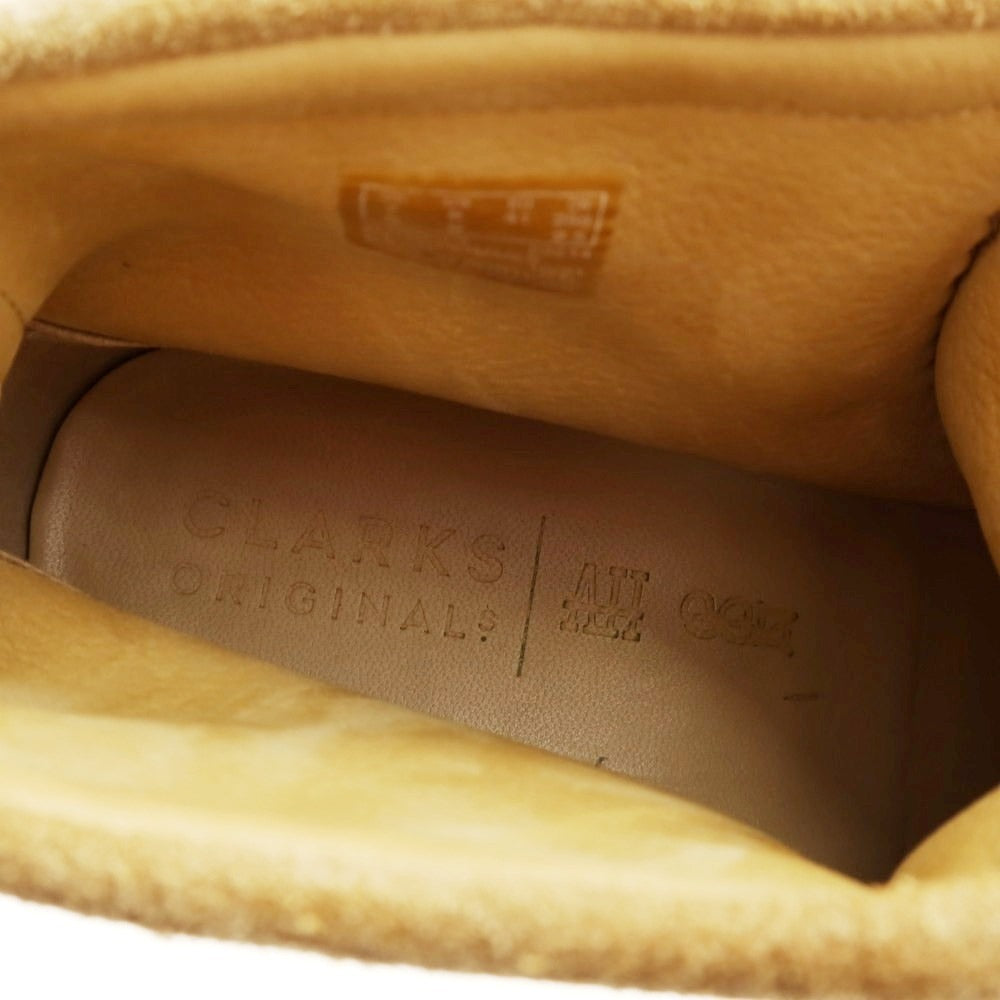 【中古】エスエスズィー SSZ × A.H CLARKS WALLAROO スエード ブーツ ベージュ【 UK7 】【 状態ランクB 】【 メンズ 】