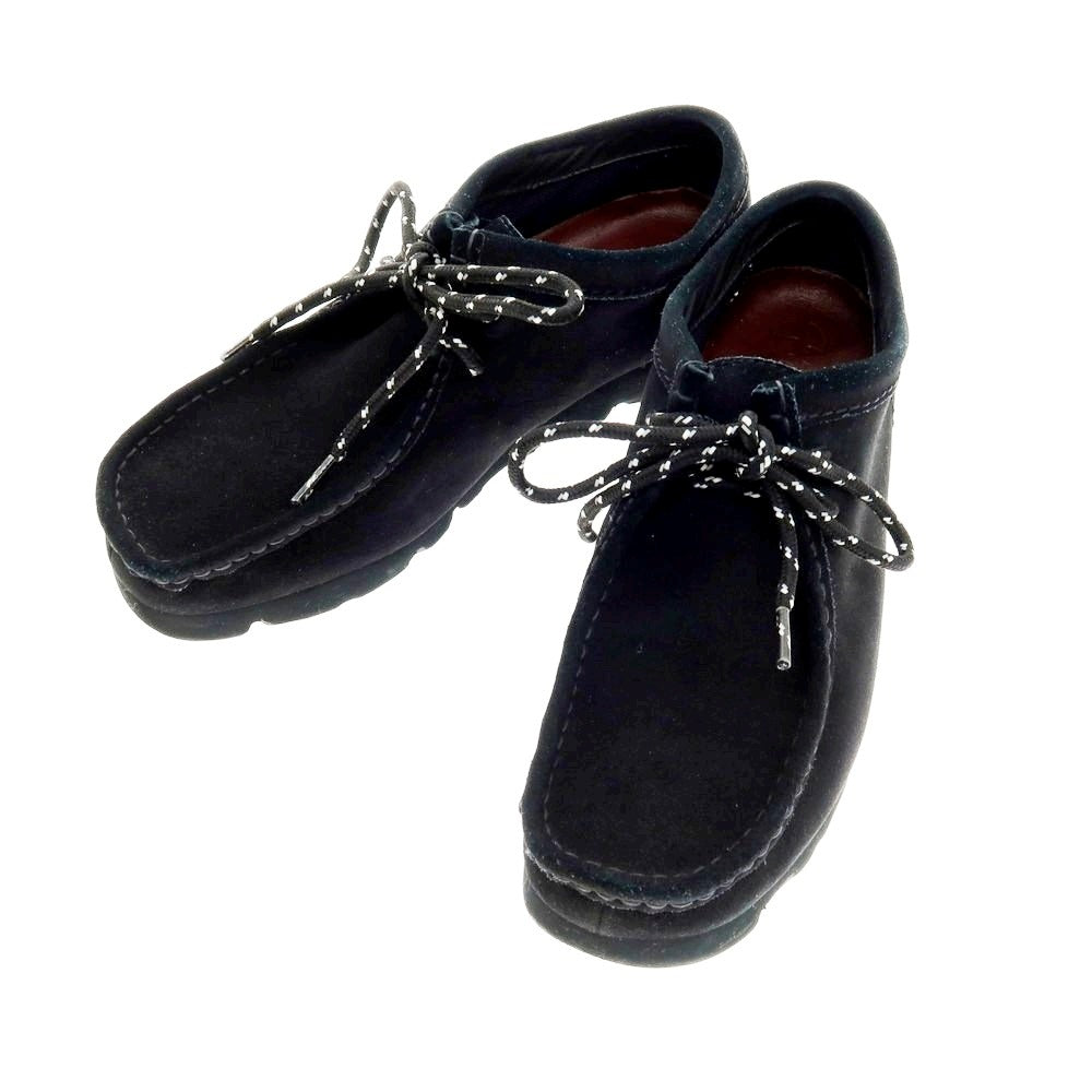 【中古】クラークス Clarks wallabee GTX スエード ワラビー ブラック【 UK7 】【 状態ランクB 】【 メンズ 】