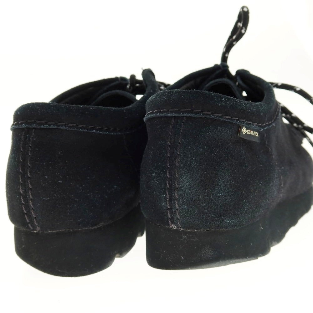 【中古】クラークス Clarks wallabee GTX スエード ワラビー ブラック【 UK7 】【 状態ランクB 】【 メンズ 】