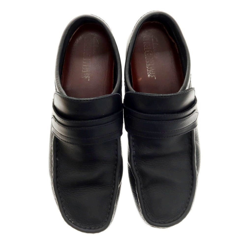 【中古】クラークス Clarks WallaLoafer GTX ローファー ブラック【 UK8 】【 状態ランクB 】【 メンズ 】