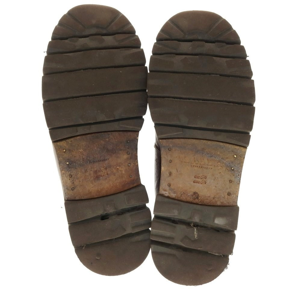 【中古】バリー BALLY マウンテンブーツ ブラウン【 5 1/2E 】【 状態ランクC 】【 メンズ 】