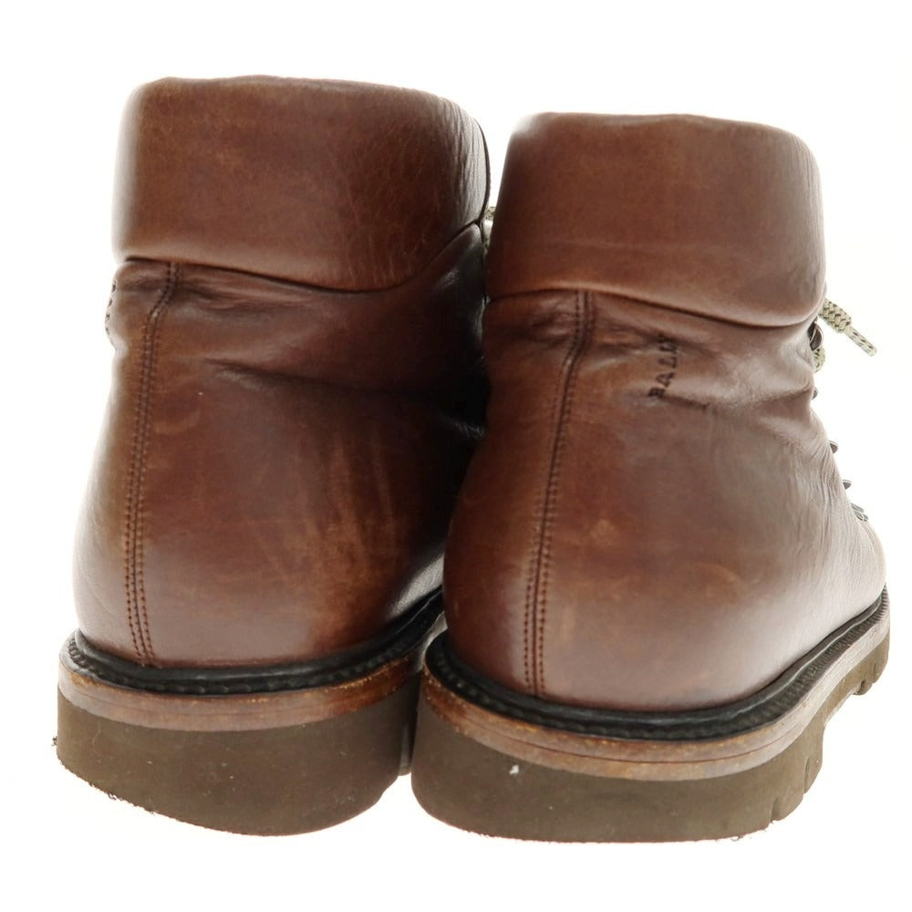 【中古】バリー BALLY マウンテンブーツ ブラウン【 5 1/2E 】【 状態ランクC 】【 メンズ 】