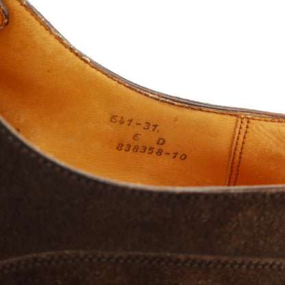 【中古】ジェイエムウエストン J.M WESTON 641 GOLF スエード ドレスシューズ ダークブラウン【 6D 】【 状態ランクC 】【 メンズ 】