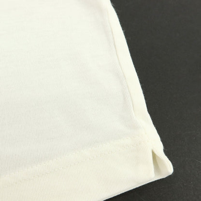 【中古】フィリッポ デ ローレンティス FILIPPO DE LAURENTIIS クレープコットン クルーネック 半袖Ｔシャツ アイボリー【サイズ46】【 状態ランクA 】【 メンズ 】