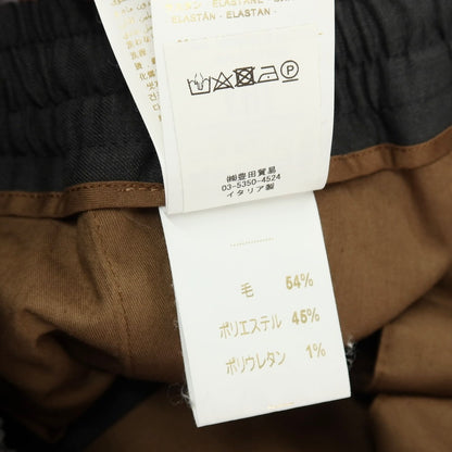 【中古】ブリリア1949 BRIGLIA 1949 ストレッチ ウールポリエステル イージーパンツ ダークグレー【サイズ46】【 状態ランクA 】【 メンズ 】