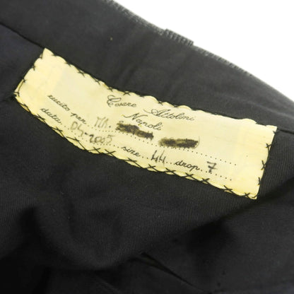 【中古】チェーザレ アットリーニ Cesare Attolini ウール チェック 3つボタンスーツ グレーxライトグレー【 上46/下44 】【 状態ランクB 】【 メンズ 】