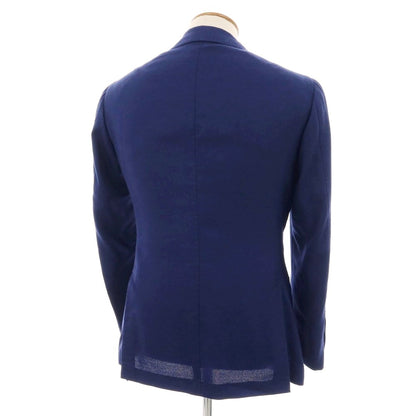 【中古】リングヂャケット RING JACKET MEISTER ウール系 3B テーラードジャケット ライトネイビー【 表記なし（M位） 】【 状態ランクB 】【 メンズ 】