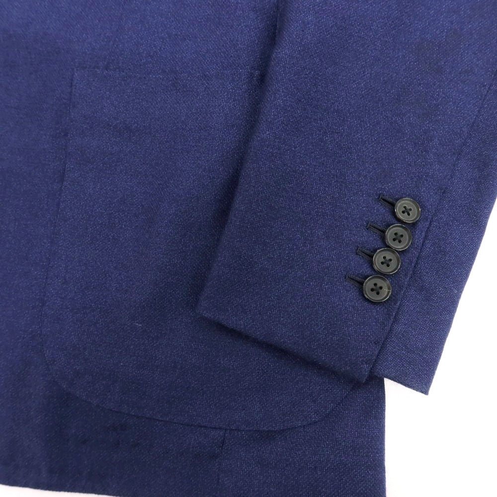 【中古】リングヂャケット RING JACKET MEISTER ウール系 3B テーラードジャケット ライトネイビー【 表記なし（M位） 】【 状態ランクB 】【 メンズ 】