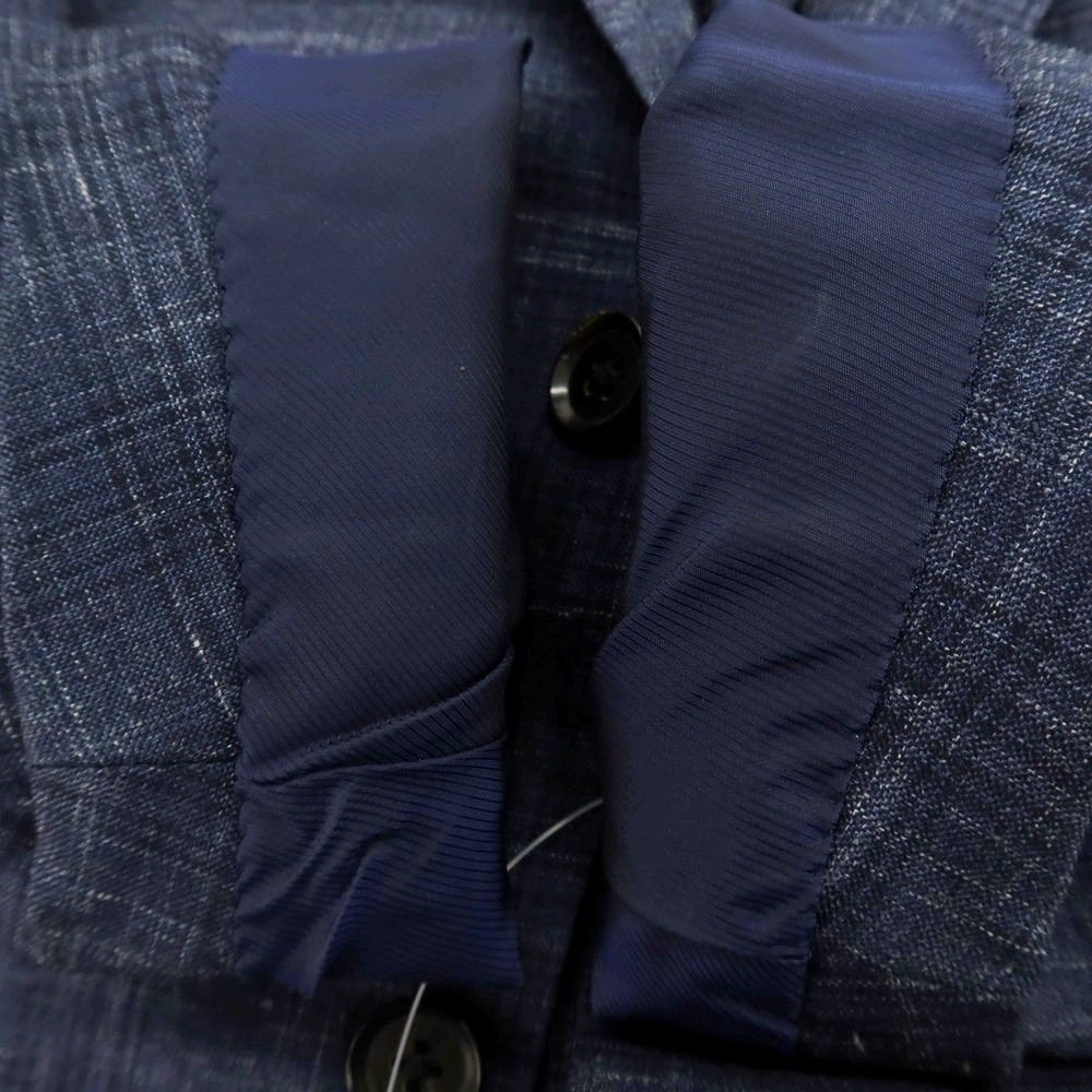 【中古】リングヂャケット RING JACKET MEISTER ウール系 3B テーラードジャケット ネイビー【 表記なし（M位） 】【 状態ランクC 】【 メンズ 】