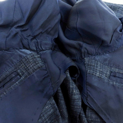 【中古】リングヂャケット RING JACKET MEISTER ウール系 3B テーラードジャケット ネイビー【 表記なし（M位） 】【 状態ランクC 】【 メンズ 】