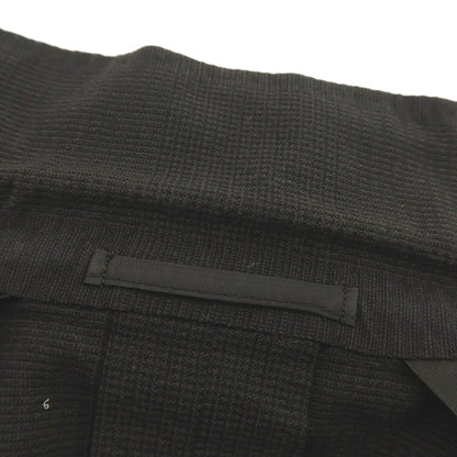 【中古】リングヂャケット RING JACKET New Balloon ストレッチ コットンウール チェック 2B テーラードジャケット ダークブラウン【 46 】【 状態ランクB 】【 メンズ 】