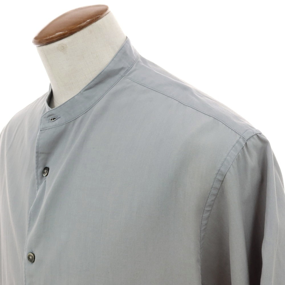 【中古】ビューティアンドユースユナイテッドアローズ BEAUTY&amp;YOUTH UNITED ARROWS セルロースコットン 半袖シャツ ブルーグレー【サイズM】【 状態ランクC 】【 メンズ 】[DPD]