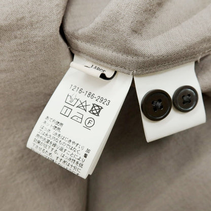 【中古】ビューティアンドユースユナイテッドアローズ BEAUTY&amp;YOUTH UNITED ARROWS ポリエステル 半袖シャツ グレージュ【サイズL】【 状態ランクA 】【 メンズ 】