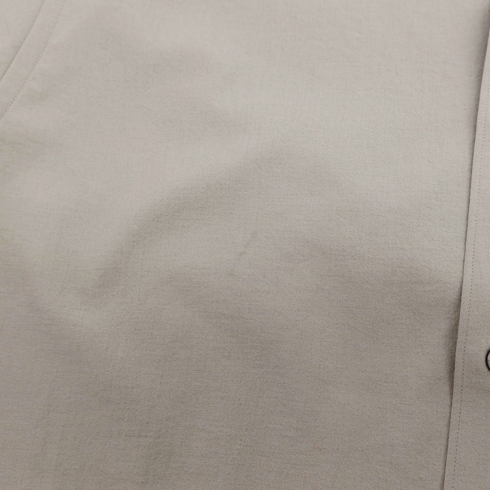 【中古】ビューティアンドユースユナイテッドアローズ BEAUTY&amp;YOUTH UNITED ARROWS ポリエステル 半袖シャツ グレージュ【サイズL】【 状態ランクA 】【 メンズ 】