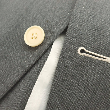 【中古】ユニバーサルランゲージ UNIVERSAL LANGUAGE SUPER110’S ウール 2B テーラードジャケット グレー【 46 】【 状態ランクC 】【 メンズ 】