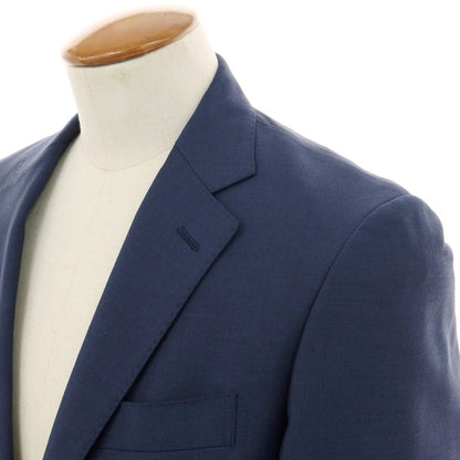【中古】ミツミネ Mitsumine ウールモヘヤ 2B テーラードジャケット ライトネイビー【 46 】【 状態ランクB 】【 メンズ 】