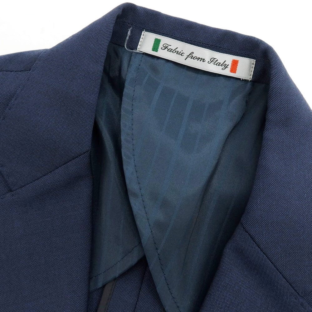 【中古】ミツミネ Mitsumine ウールモヘヤ 2B テーラードジャケット ライトネイビー【 46 】【 状態ランクB 】【 メンズ 】