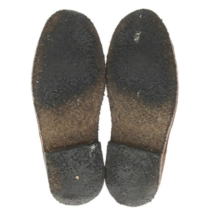 【中古】ロイドフットウェア Lloyd Footwear スエード ショートデザートブーツ ダークブラウン【 7 1/2 】【 状態ランクC 】【 メンズ 】