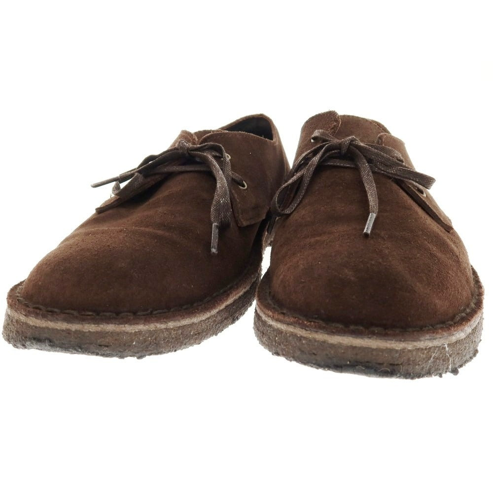 【中古】ロイドフットウェア Lloyd Footwear スエード ショートデザートブーツ ダークブラウン【 7 1/2 】【 状態ランクC 】【 メンズ 】