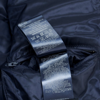 【中古】ヘルノ Herno ナイロン ダウンジャケット ネイビーブルー【 44 】【 状態ランクC 】【 メンズ 】