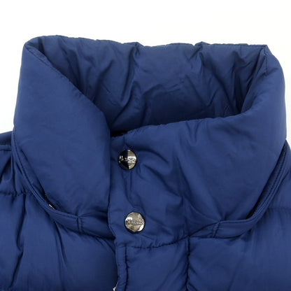 【中古】ヘルノ Herno ナイロン ダウンジャケット ネイビーブルー【 44 】【 状態ランクC 】【 メンズ 】