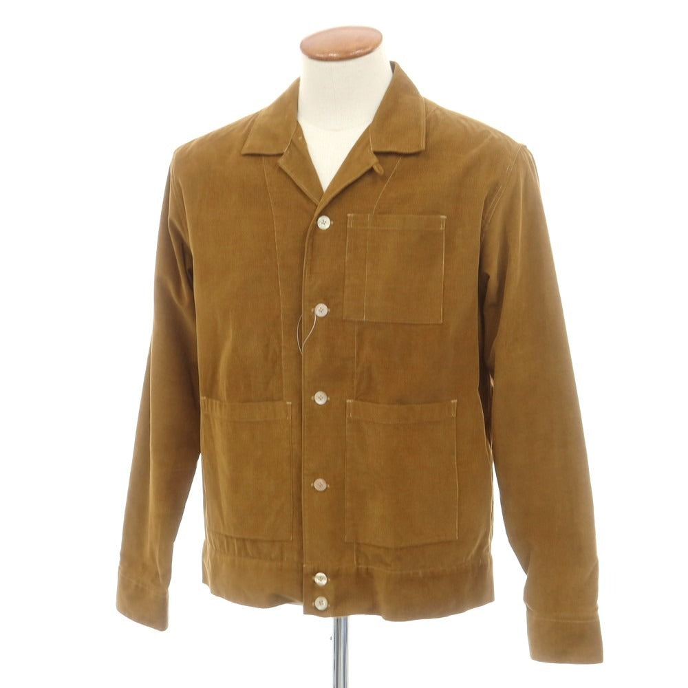 【中古】ザ ジジ THE GIGI コーデュロイ カバーオール ライトブラウン【サイズM】【 状態ランクB 】【 メンズ 】[CPD]