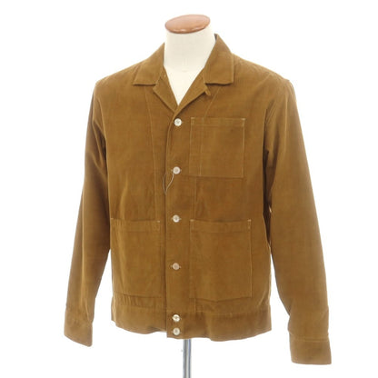 【中古】ザ ジジ THE GIGI コーデュロイ カバーオール ライトブラウン【 サイズM 】【 状態ランクB 】【 メンズ 】[PO20]