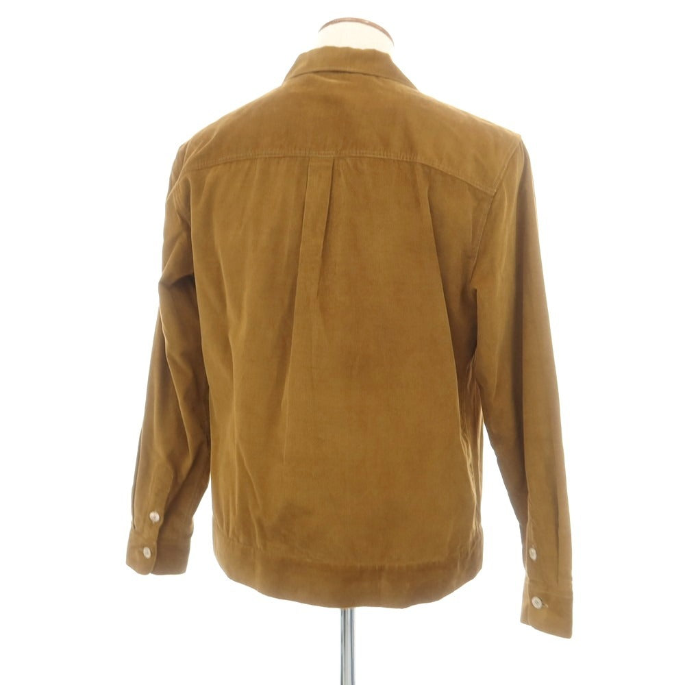 【中古】ザ ジジ THE GIGI コーデュロイ カバーオール ライトブラウン【サイズM】【 状態ランクB 】【 メンズ 】[CPD]