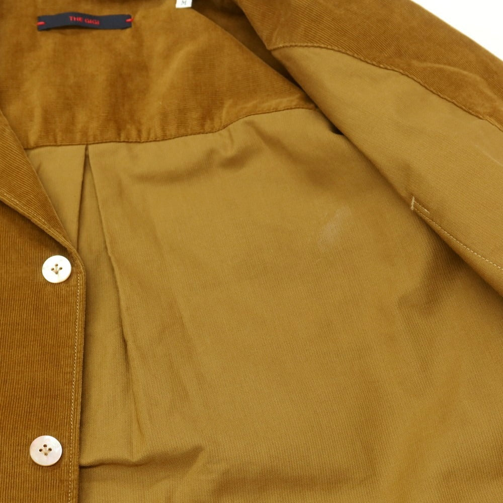 【中古】ザ ジジ THE GIGI コーデュロイ カバーオール ライトブラウン【 サイズM 】【 状態ランクB 】【 メンズ 】[PO20]