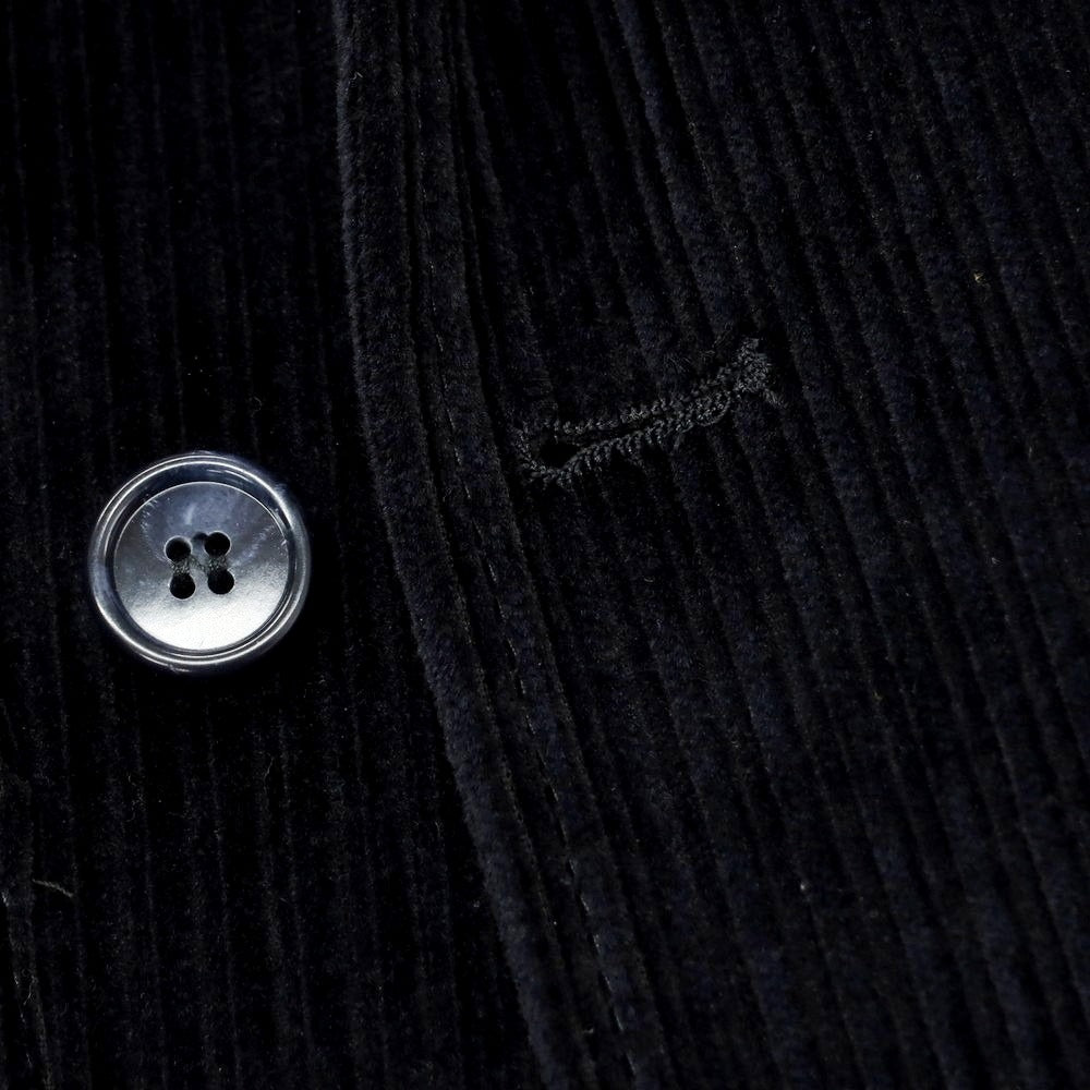 【中古】ジャンネット giannetto コーデュロイ ダブルジャケット ダークネイビー【 46 】【 状態ランクB 】【 メンズ 】