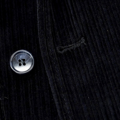 【中古】ジャンネット giannetto コーデュロイ ダブルジャケット ダークネイビー【 46 】【 状態ランクB 】【 メンズ 】